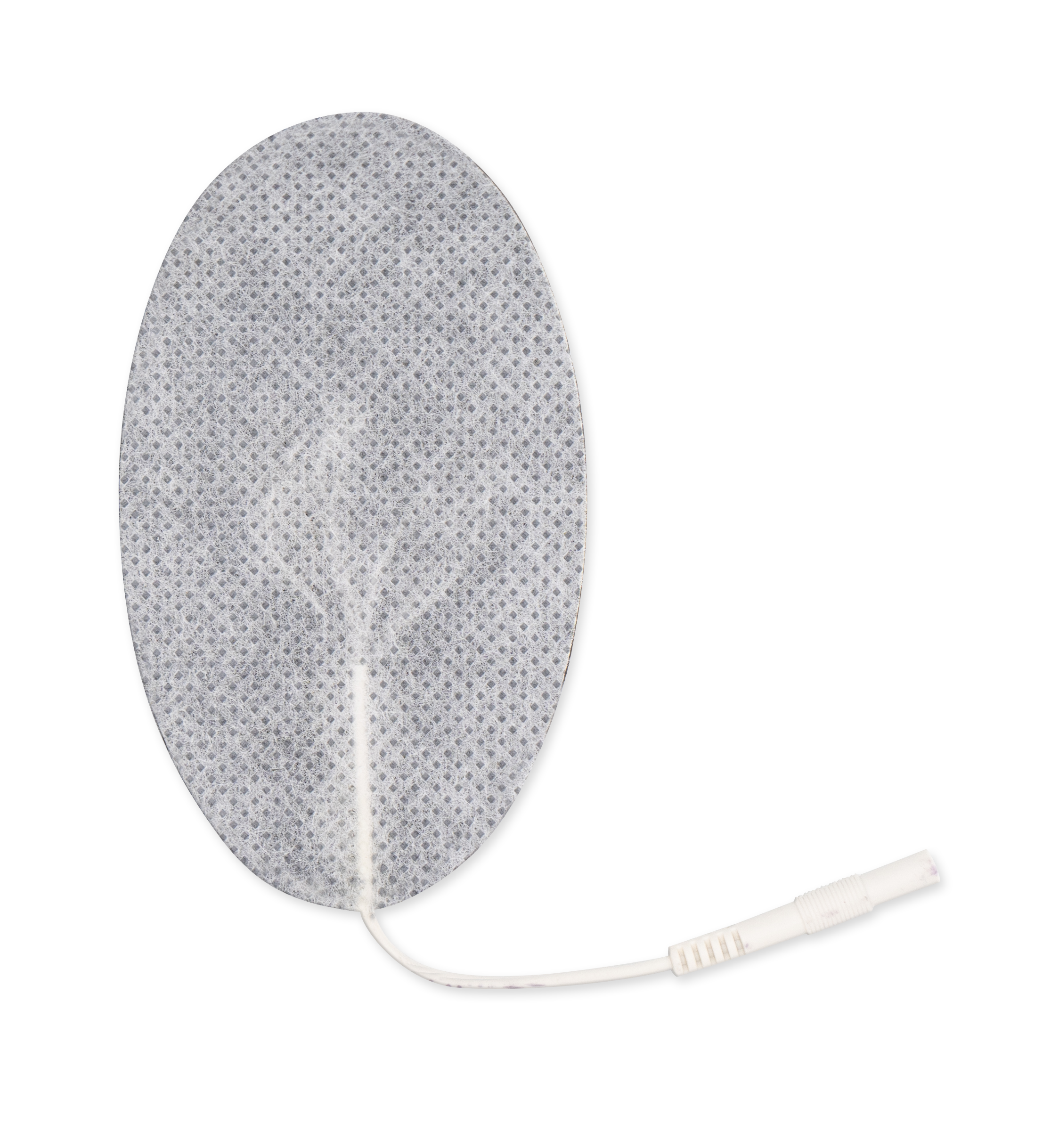 TENS Electrode 2" X 4" OVAL WHITE NON-WOVEN TENS ELECTRODE