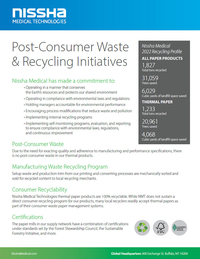<p>Post-Consumer Waste &amp; Recycling Initiatives</p>