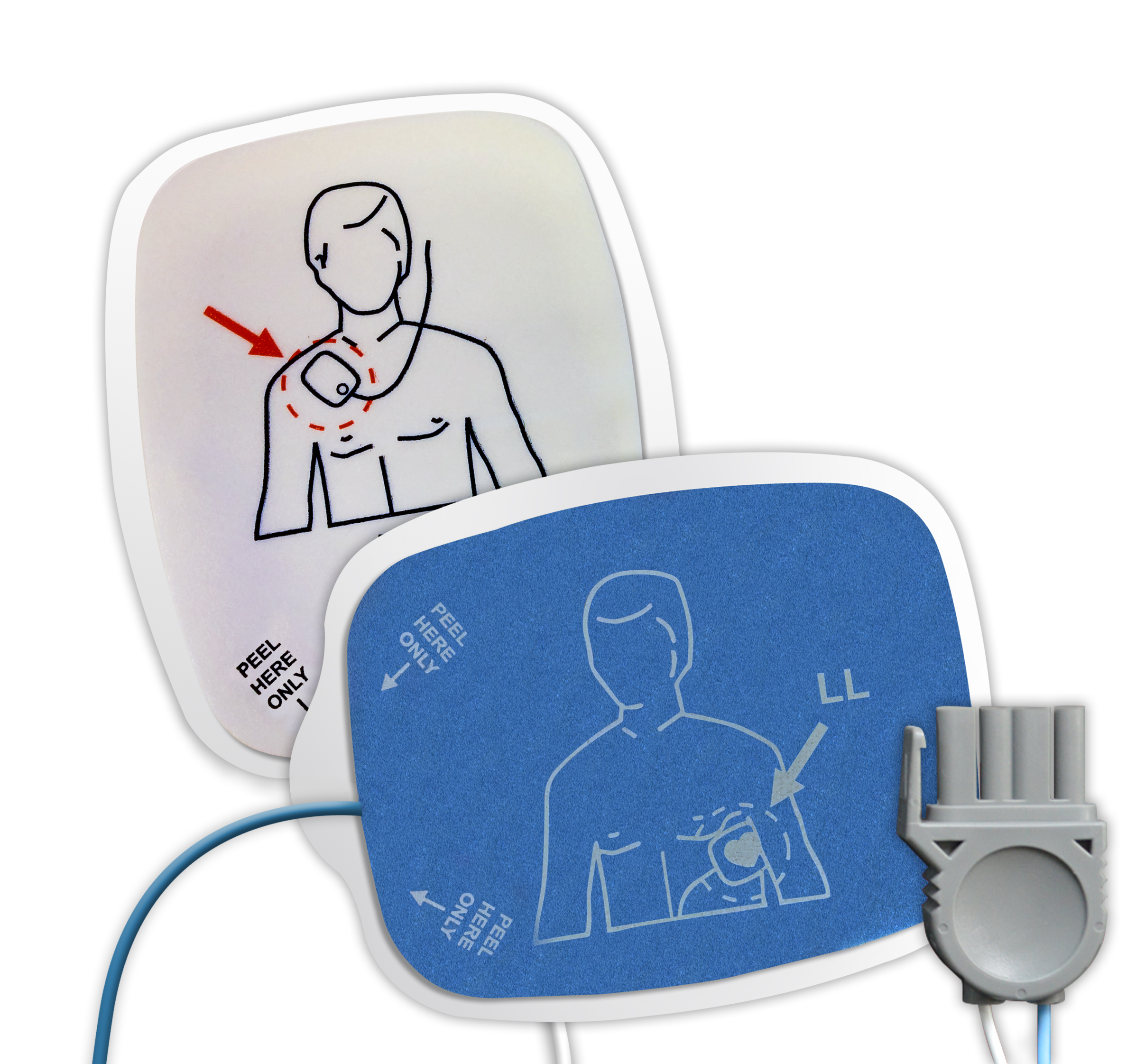 HeartSync Defibrillation Electrode 1 C100AC-PHYSIO (D304)